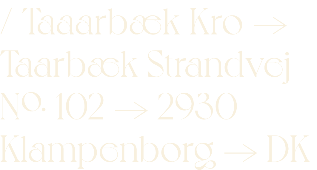 Taarbæk Kro, Taarbæk Strandvej 102, 2930 Klampenborg, Denmark