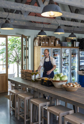 Cafe med gode råvarer